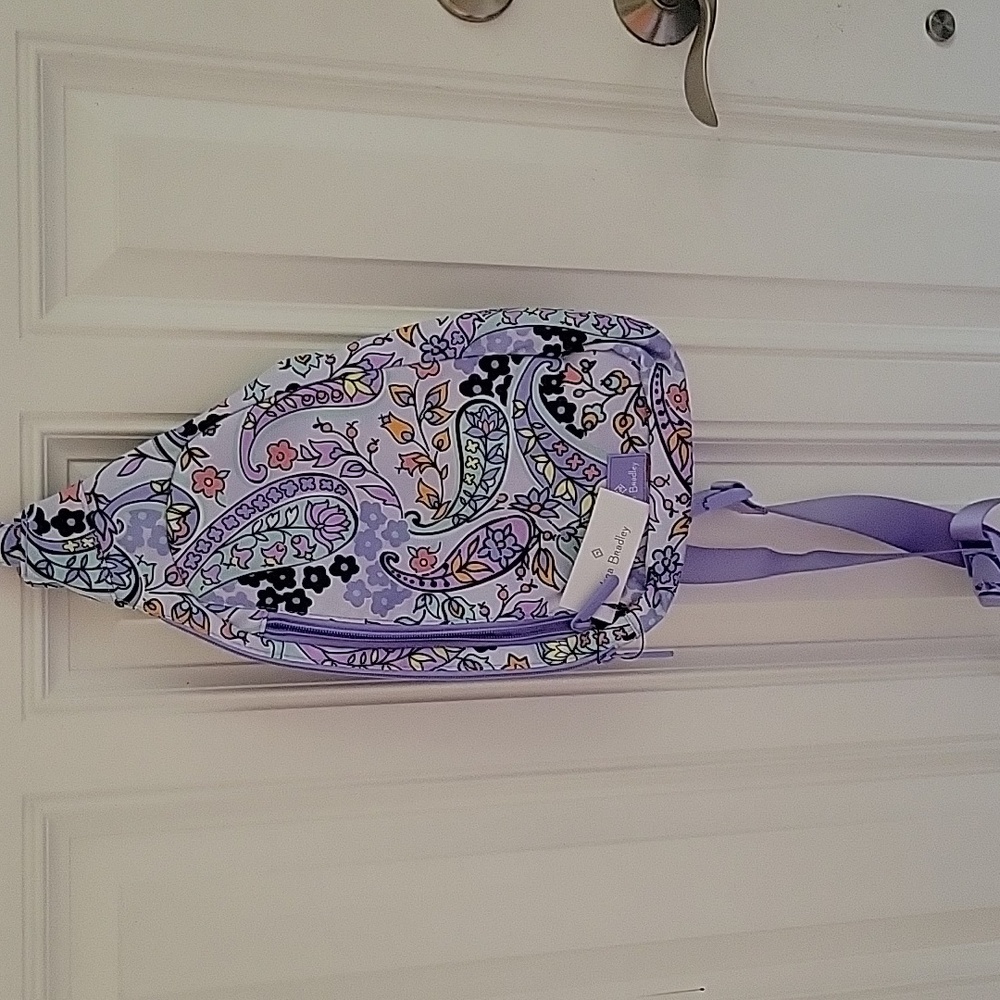 Vera Bradley Maddalena Paisley Soft Lighten Up Essential Sling Backpack- NWT - Picture 5 of 6